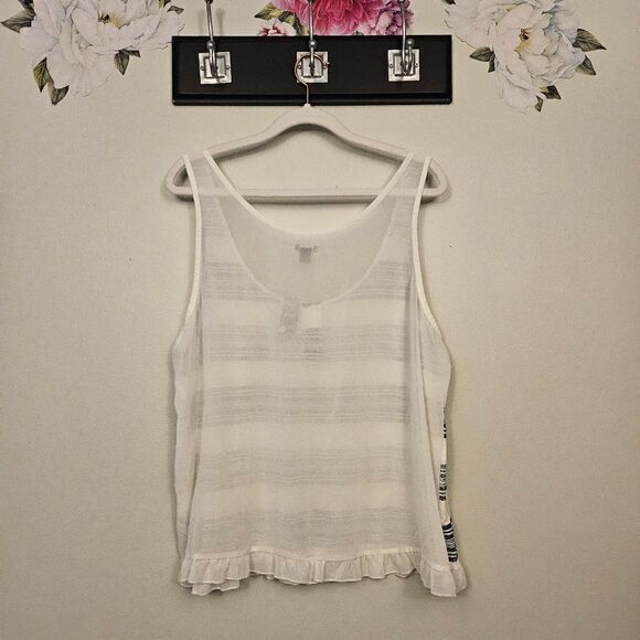 Aerie Ruffled Tank - Picture 4 of 8